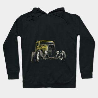 Little Deuce Coupe yellow version Hoodie